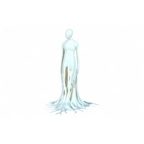 Melting Man Sculpture