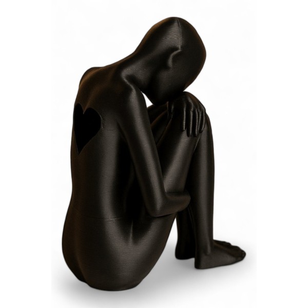 Minimalist Black Sculpture